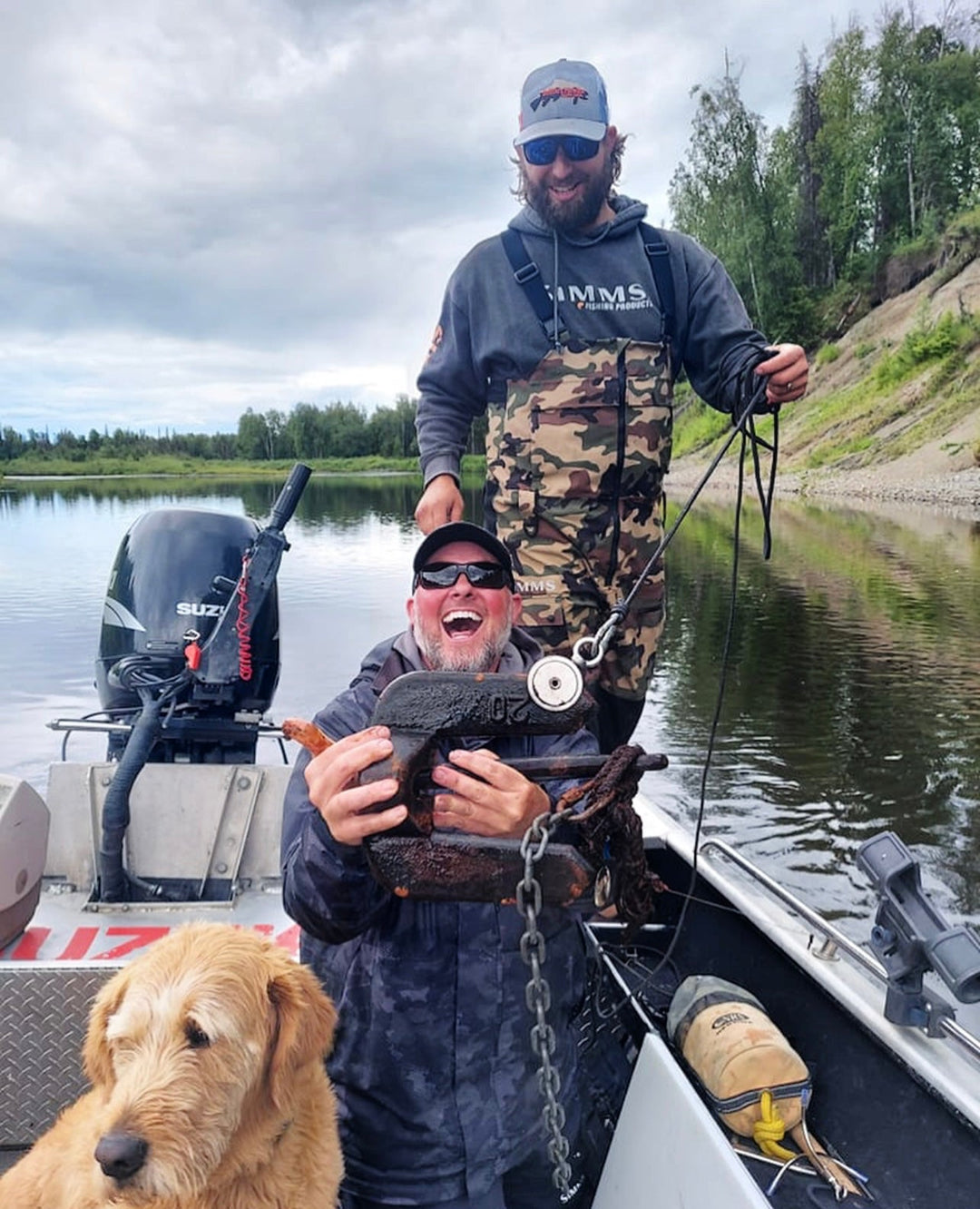 BLEMISHED 1225LB DOUBLE SIDED FISHING MAGNET | Fishing Magnets For All Ages - View #4